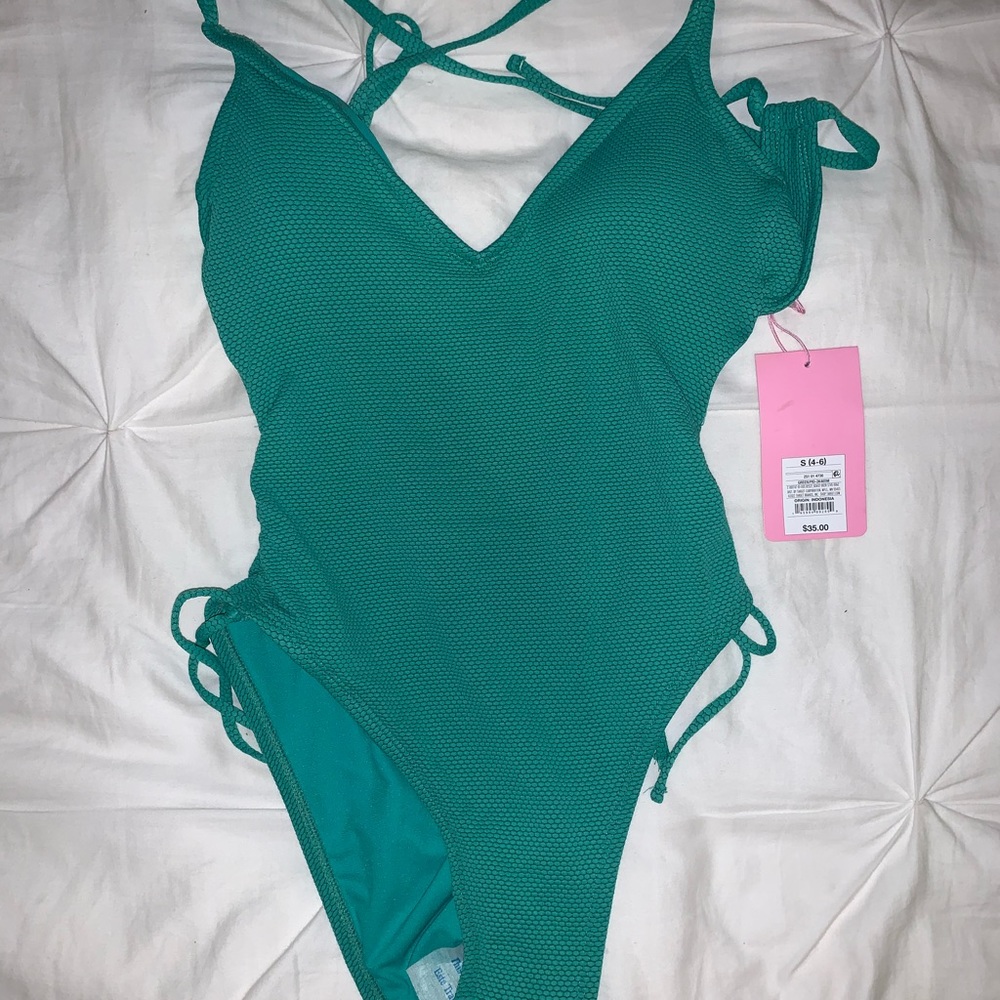 stoney clover lane x target textured one-piece, NWT, never worn